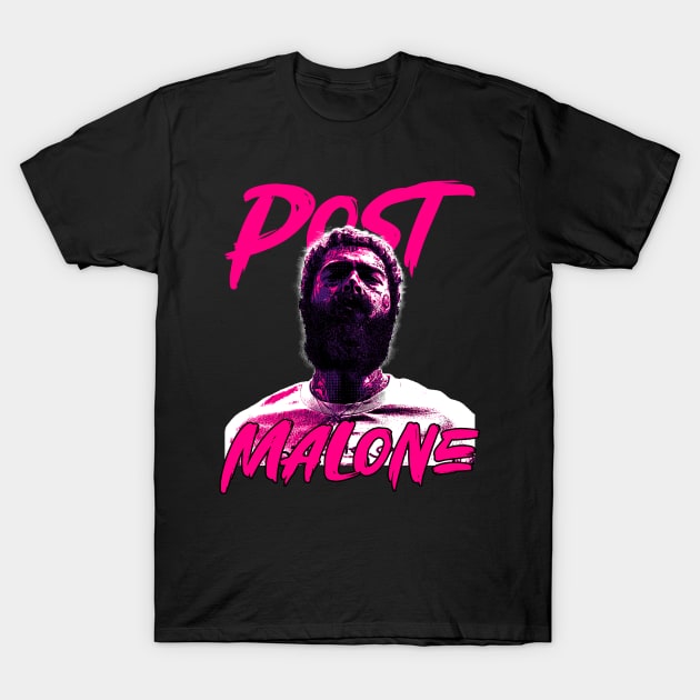 Post Malone T-Shirt by lazartemarjun